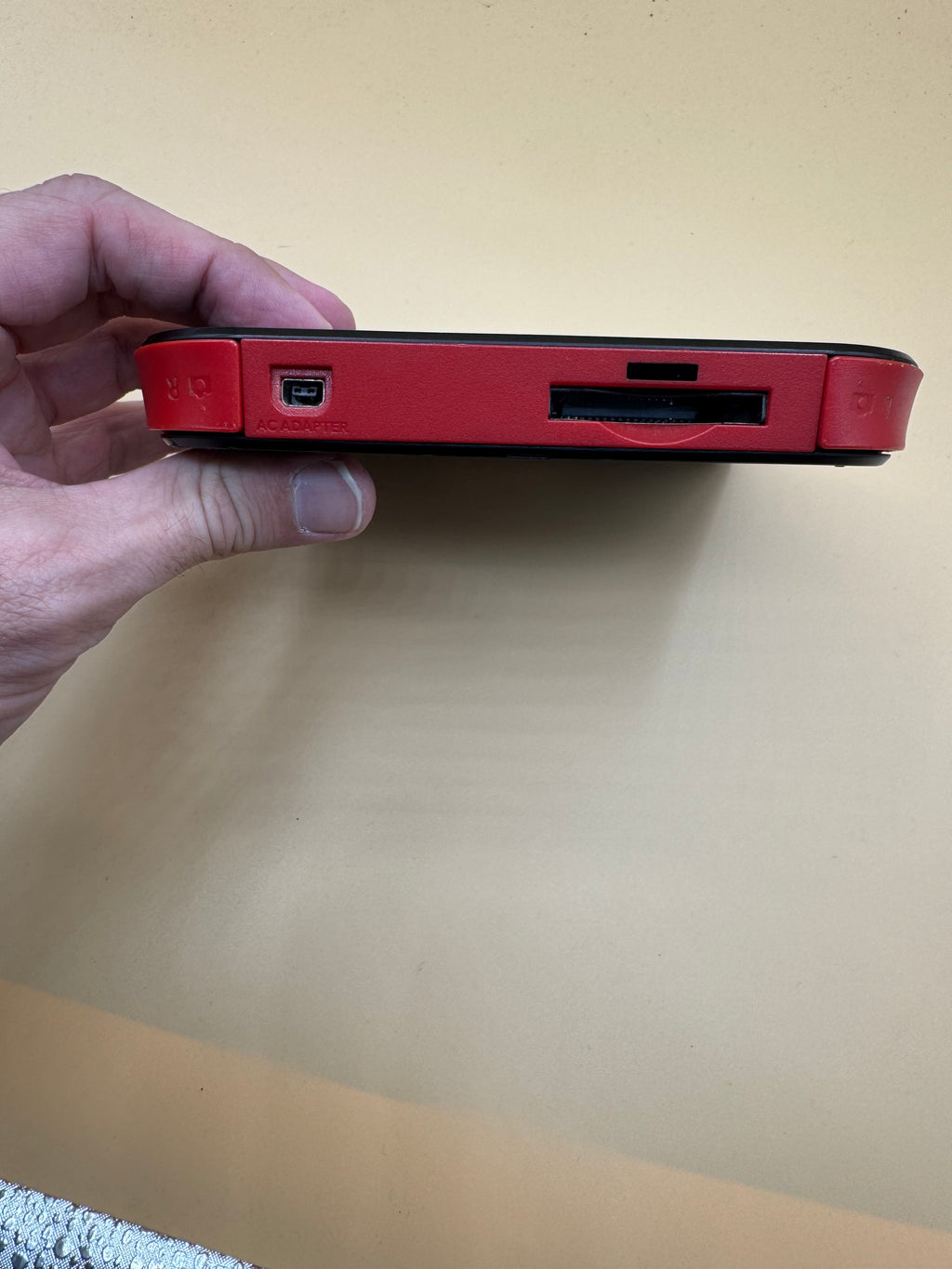 Crimson Red Nintendo 2DS with sd card