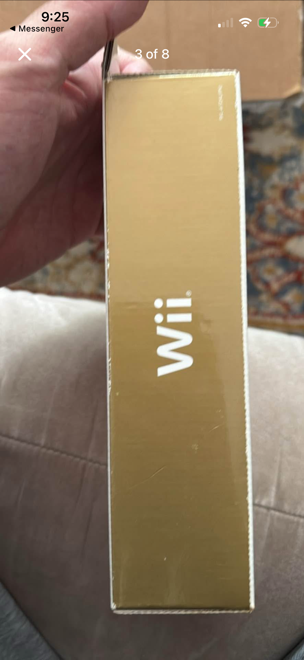 Gold Nintendo Wii Nunchuk Club Nintendo special edition