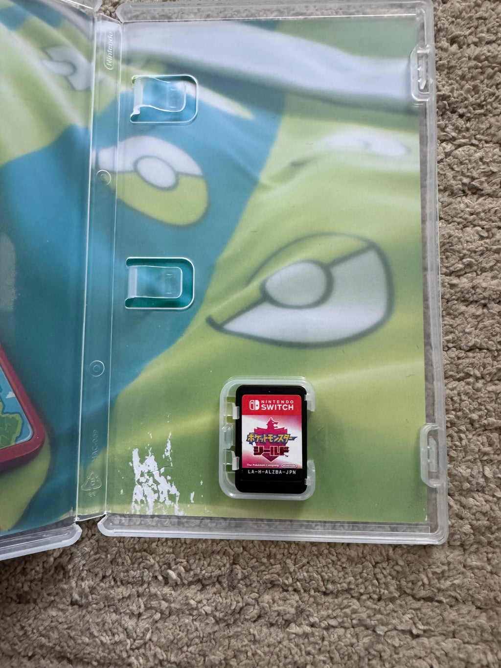 Pokémon Shield (jp-region free:) CiB
