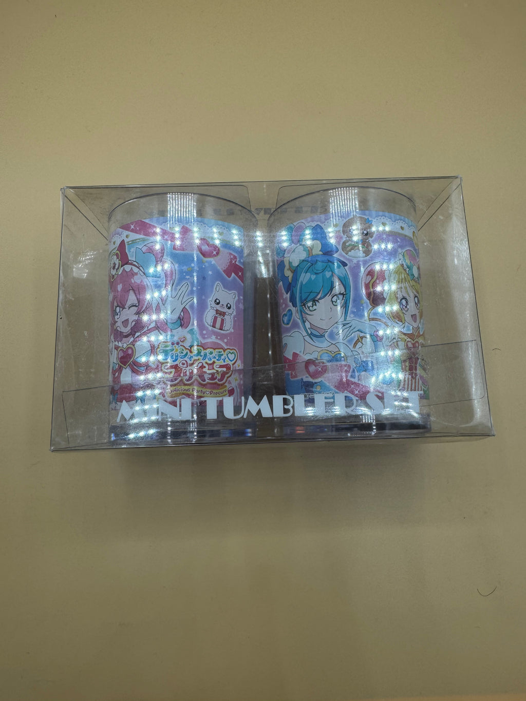 Delicious Party Pretty Cure 2P Mini Tumbler Set (Japanese import)