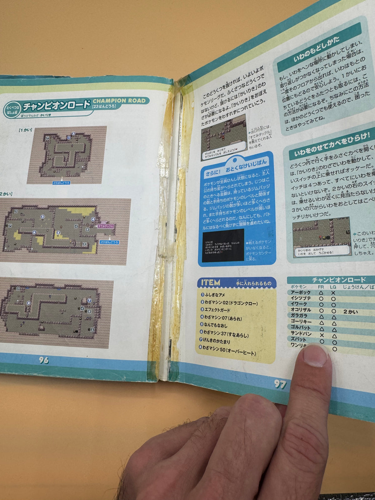 Vintage strategy guide Pocket Monsters FireRed & LeafGreen Pokémon Daibyakka (Japanese import)