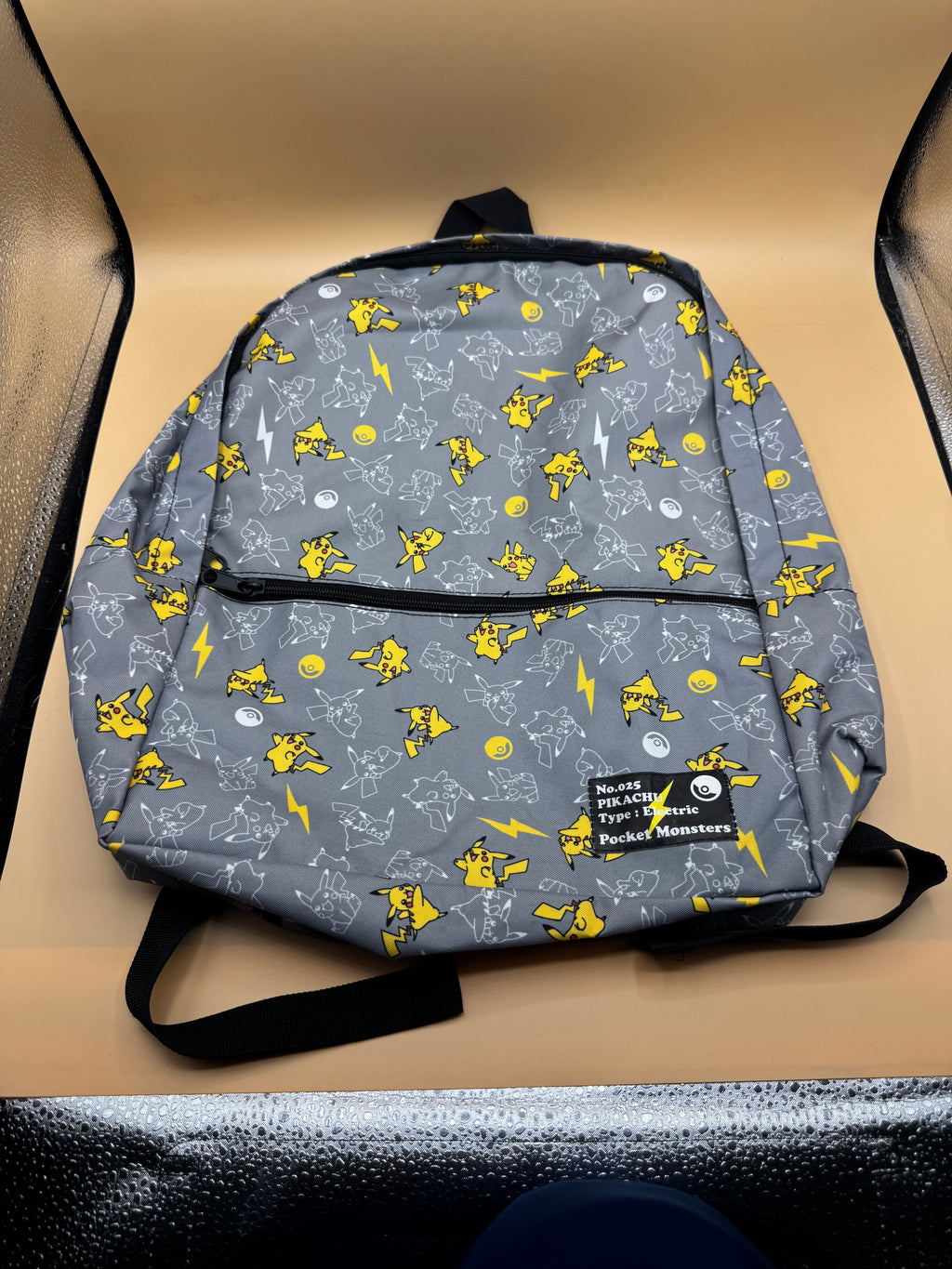 Pokémon Sun & Moon Premium Pikachu Gray Backpack (Japanese import)