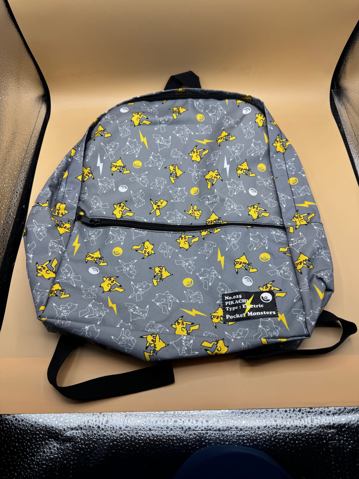 Pokémon Sun & Moon Premium Pikachu Gray Backpack (Japanese import)