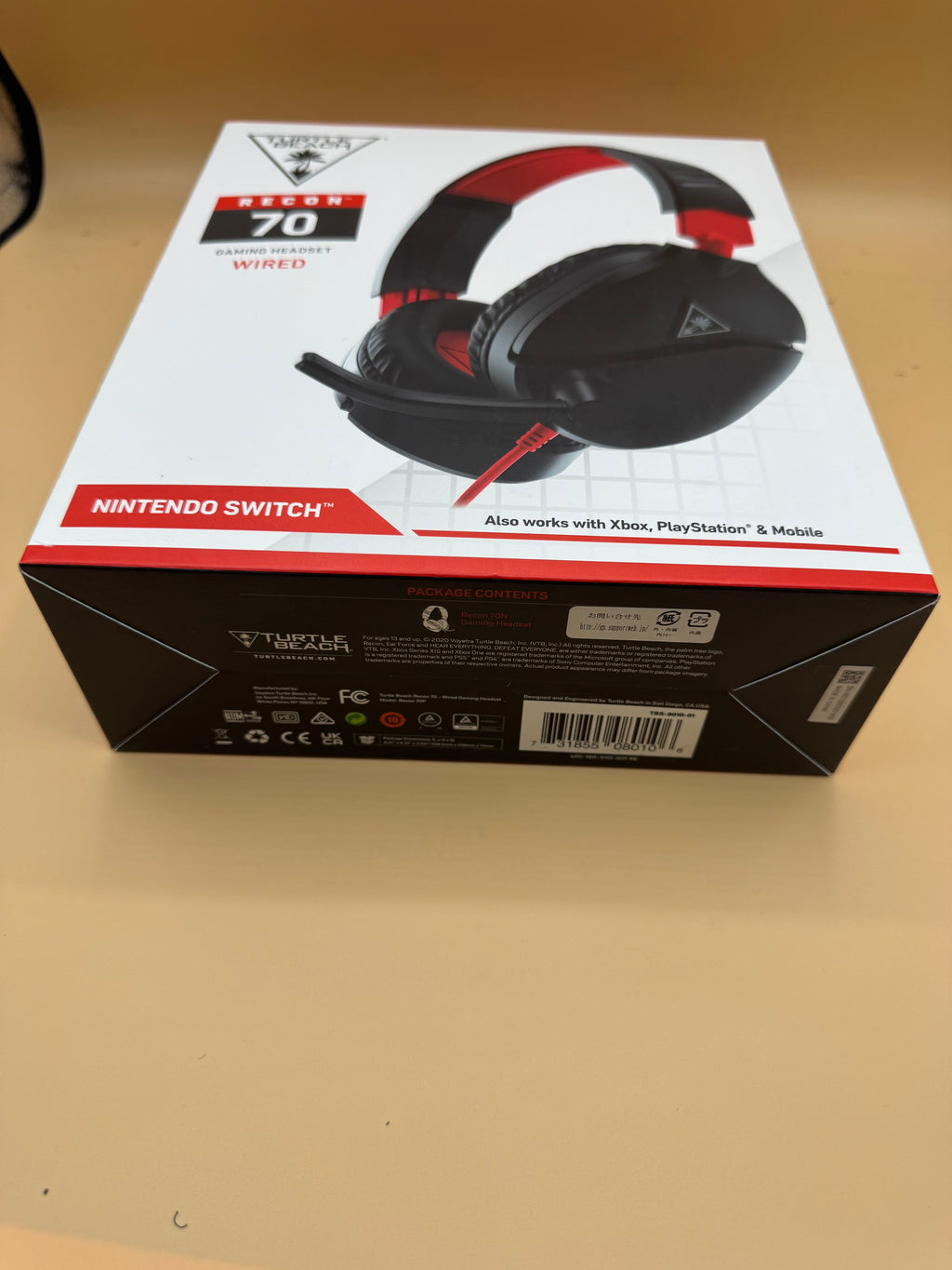 Turtle Beach Recon 70 Wired Gaming Headset for Nintendo Switch - Brand New Sealed