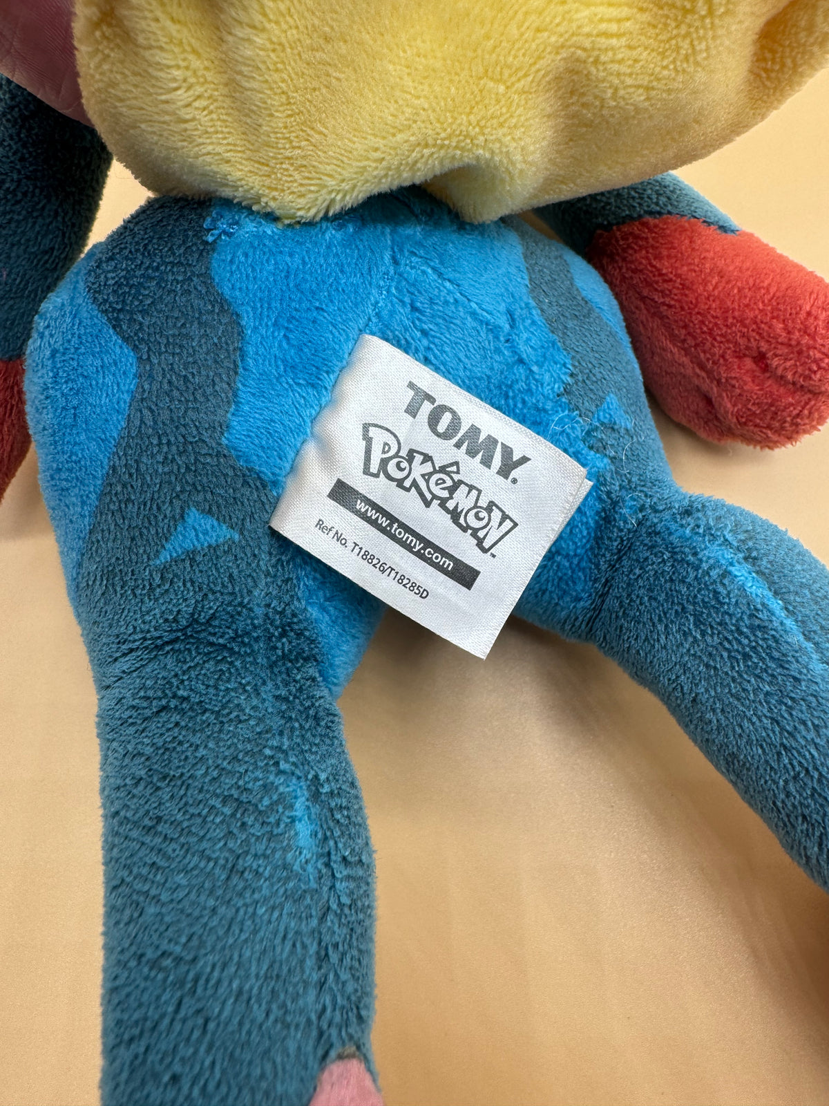 TOMY Mega Lucario plush toy