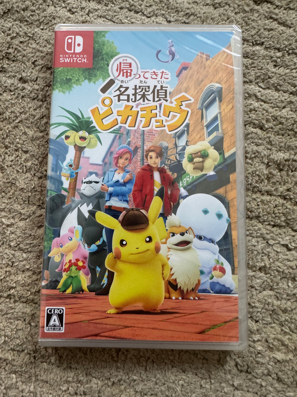 Detective Pikachu Returns (Brand new sealed) region free