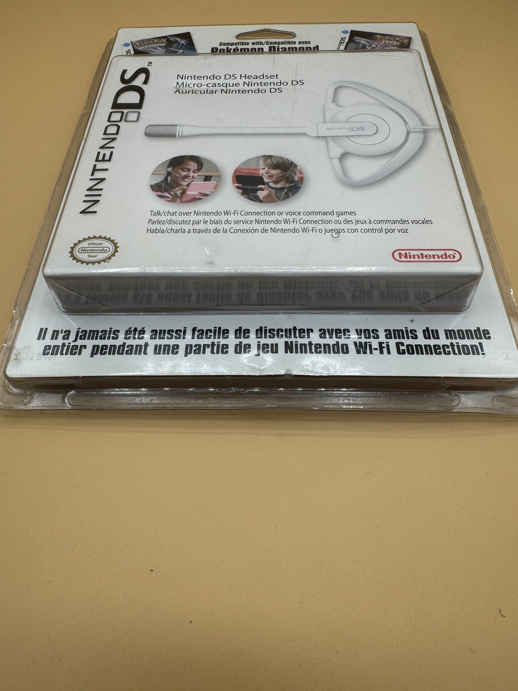 factory-sealed Nintendo DS Headset