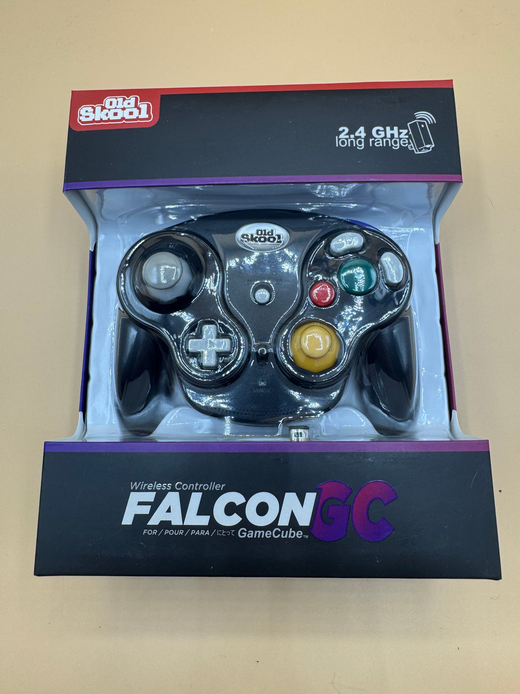 Oldskool “Falcon GC” Wireless Controller for Nintendo GameCube