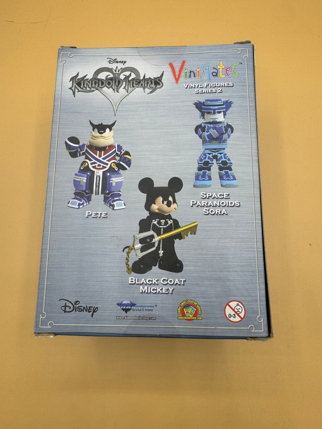 Diamond Select Toys Kingdom Hearts Black Coat Mickey Vinimate vinyl figure