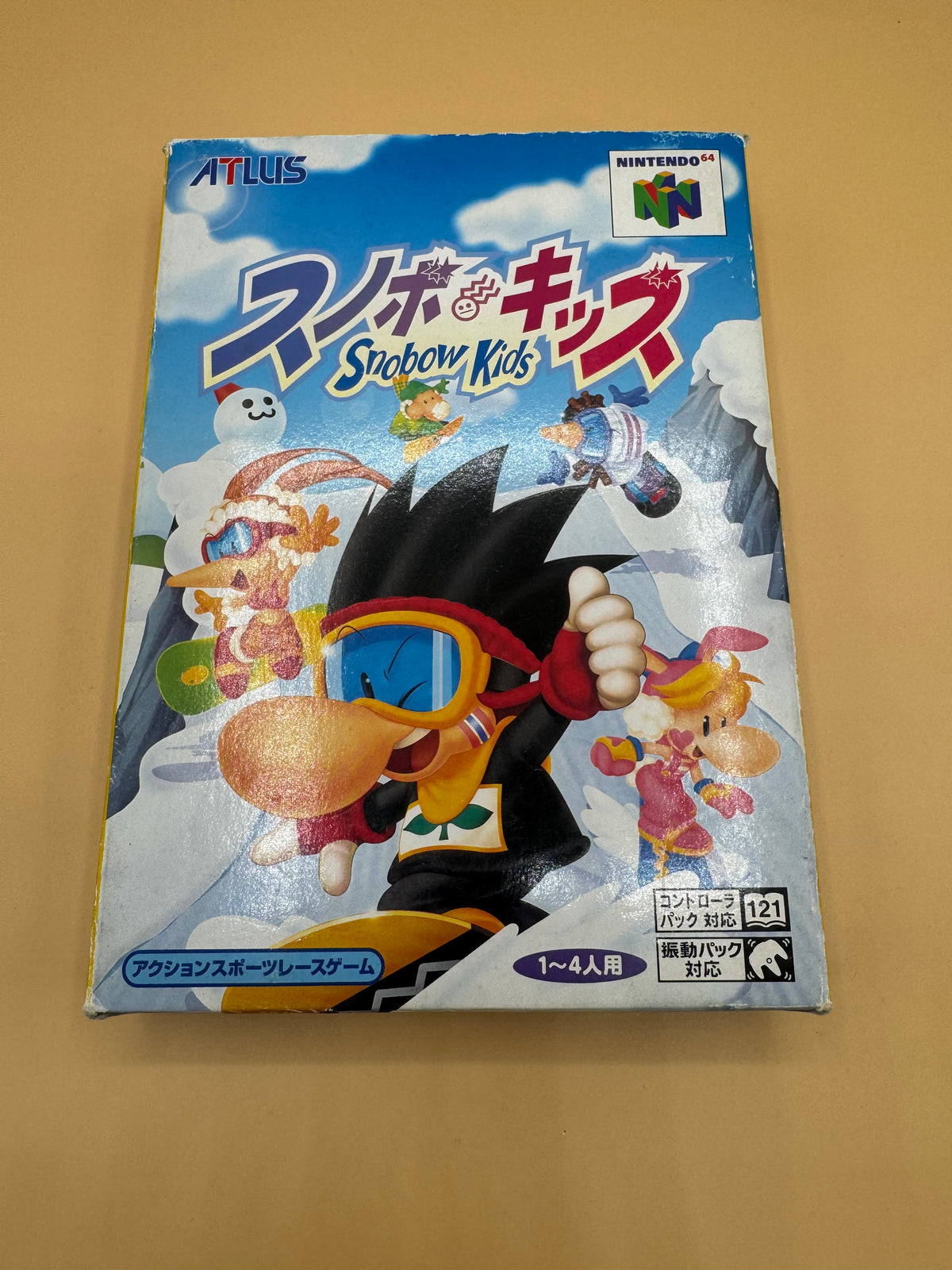 Snowboard Kids (Japanese import) CiB