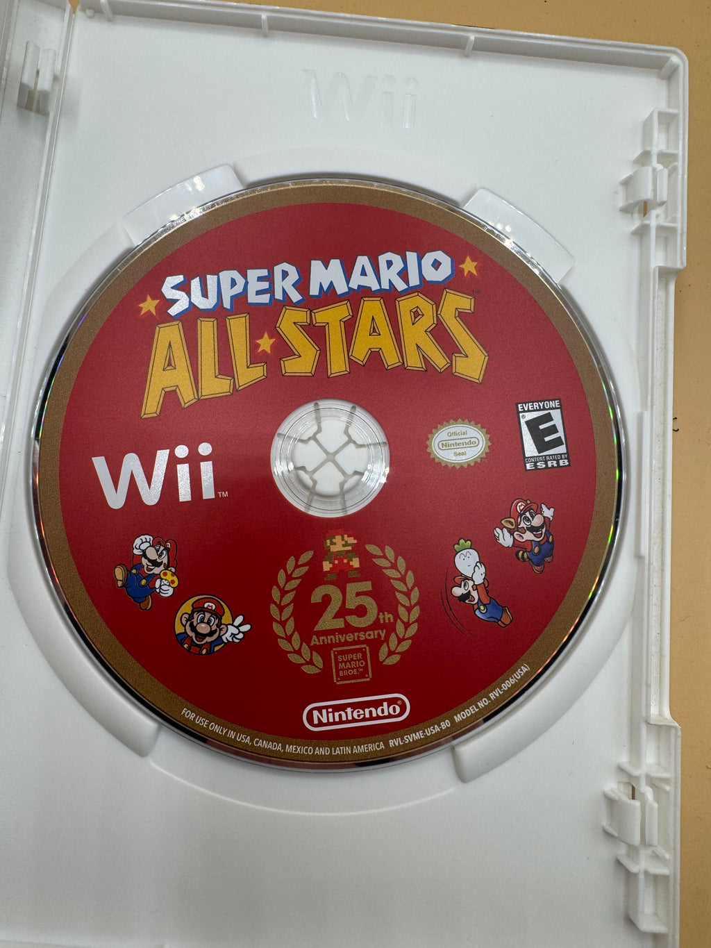 Super Mario All-Stars: 25th Anniversary Edition (Wii) CiB