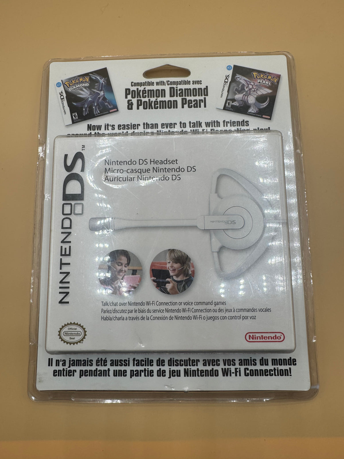 factory-sealed Nintendo DS Headset