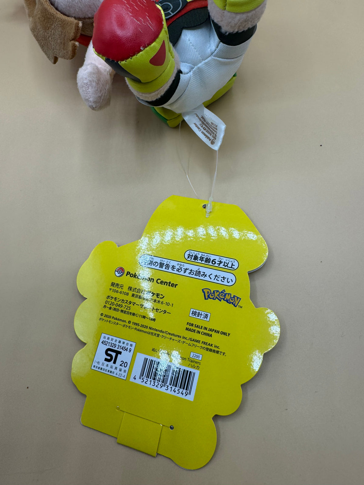 Pokémon Center Original "Pokémon Trainers" May (Haruka) plush doll