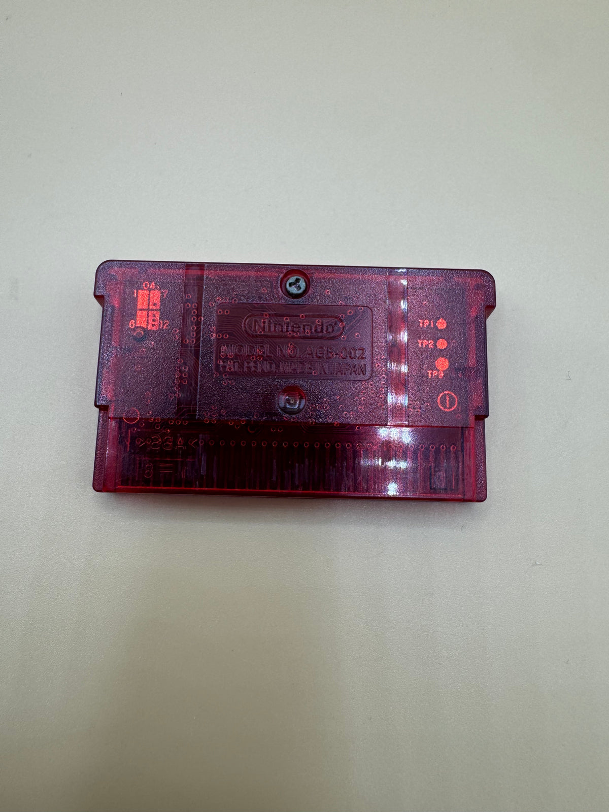 Japanese Pokémon Ruby Version