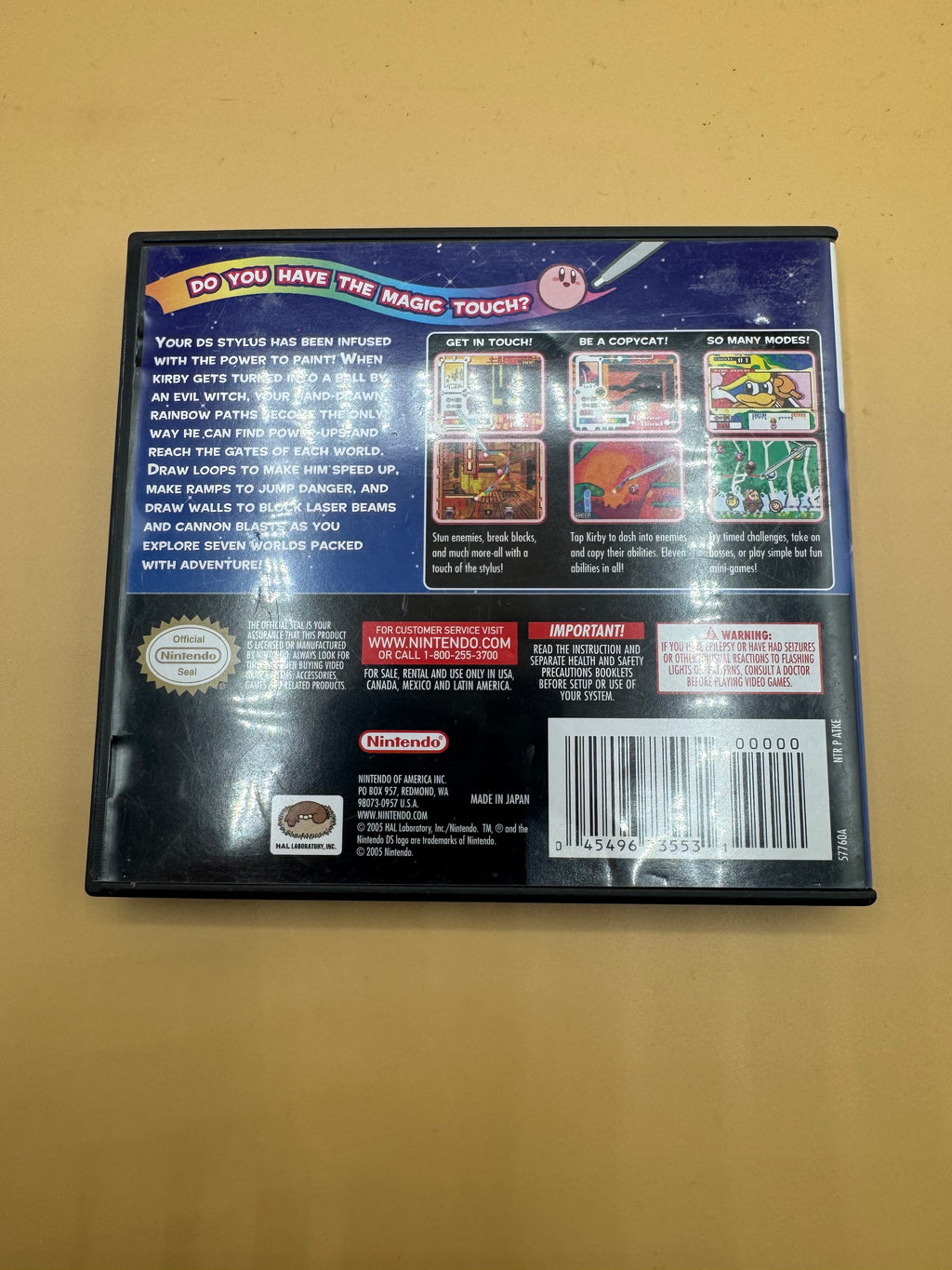 Kirby Canvas Curse CiB