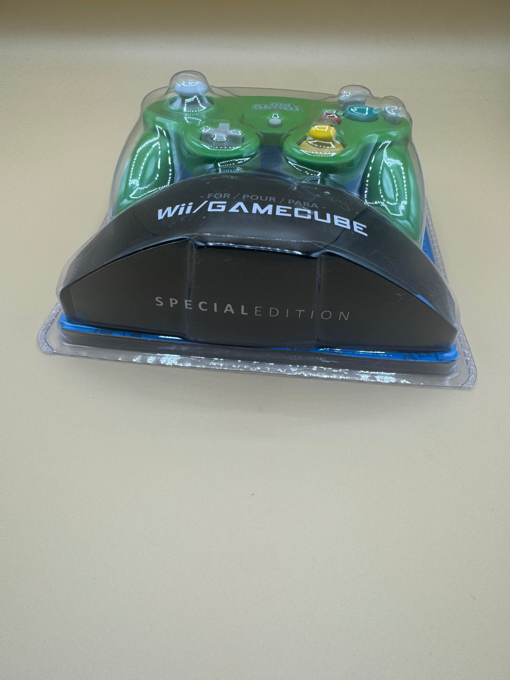 Oldskool Controller for Nintendo GameCube (Lime Green/Blue)