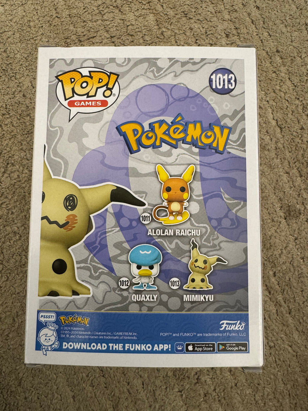 Mimikyu Funko #1013