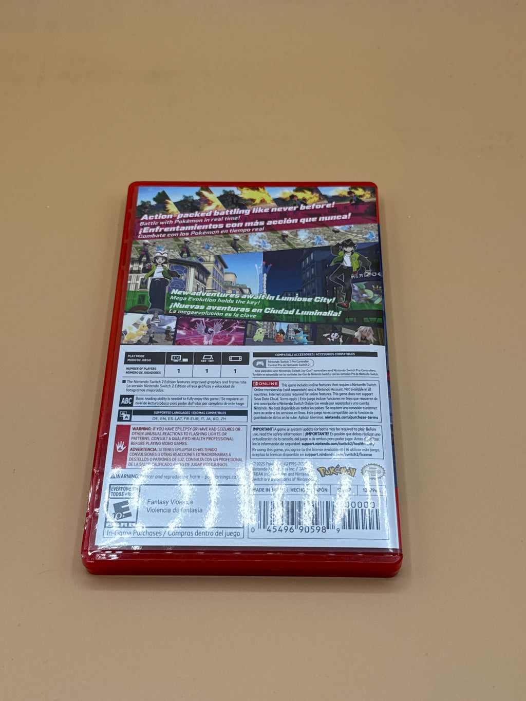 Pokémon Legends: Z-A — Nintendo Switch 2 Edition CIB