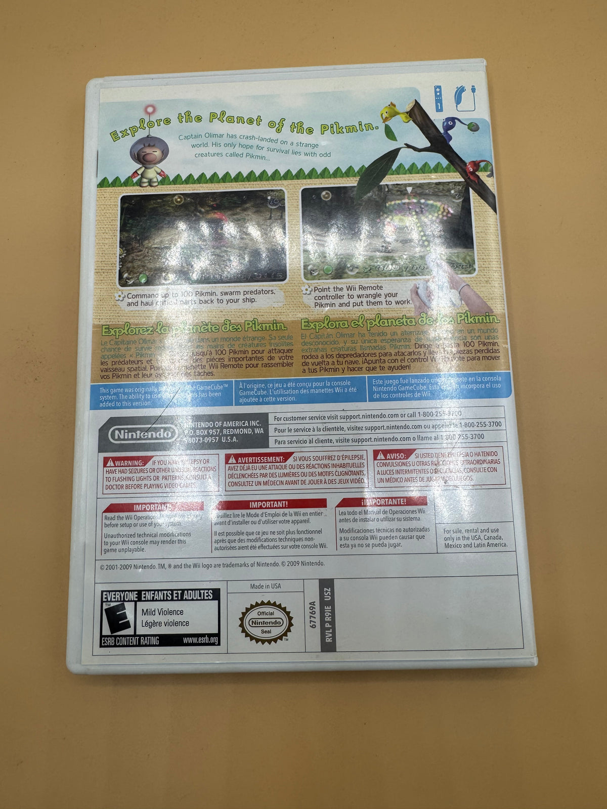 Pikmin “New Play Control” CiB