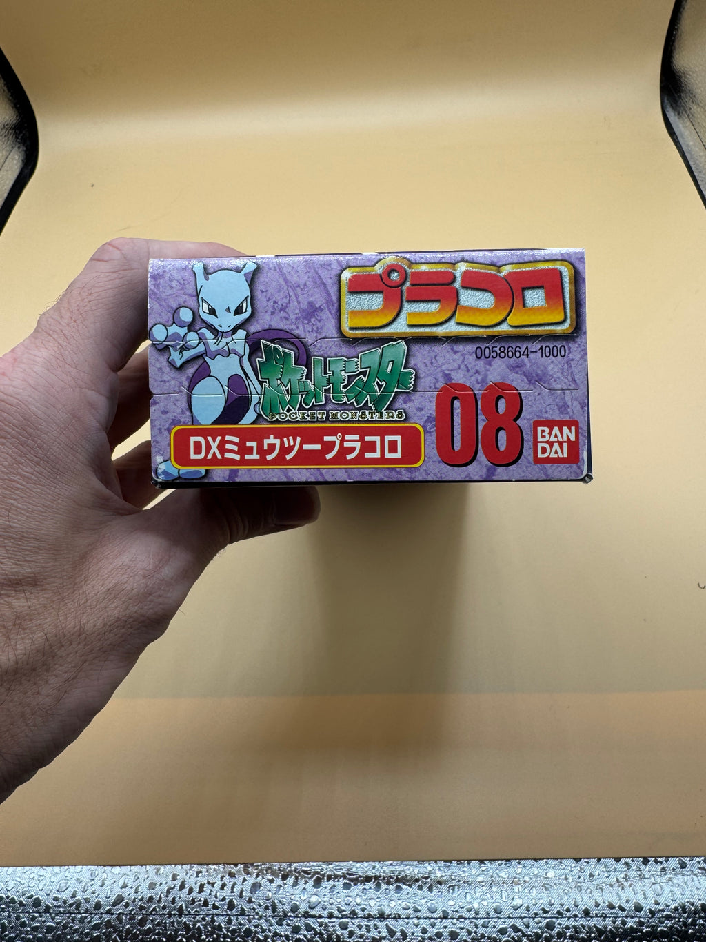 1997 Bandai Pokémon DX Mewtwo Puracolo (Placoro) Dice Battle Game (No. 08)