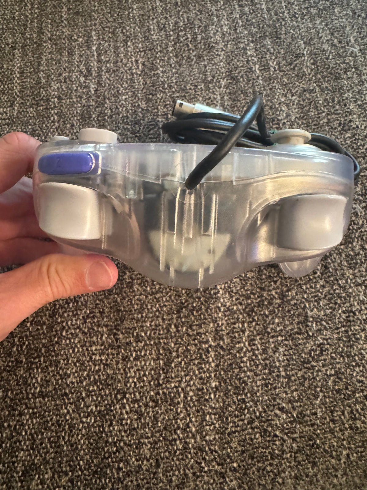 Clear-Skeleton Official Nintendo GameCube Controller (OEM)
