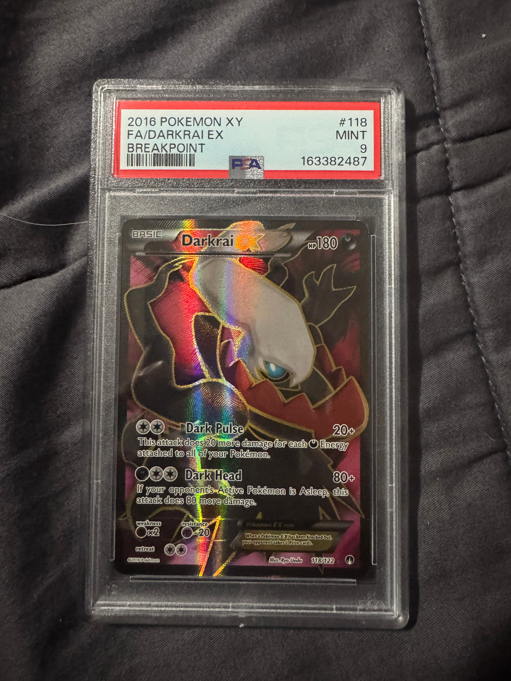 Pokémon TCG: Darkrai ex Full Art Breakpoint XY