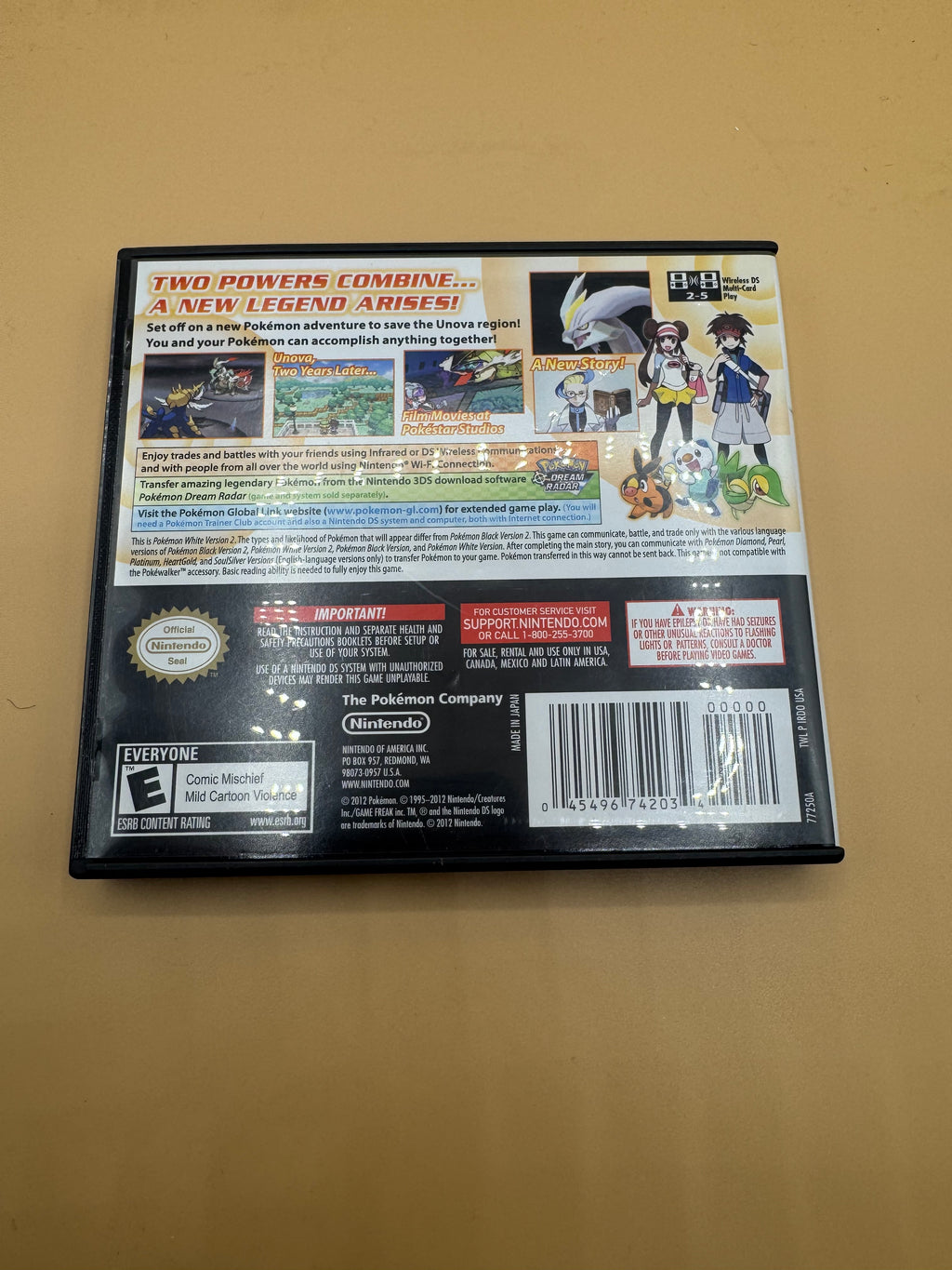 Pokémon White 2 Version CiB