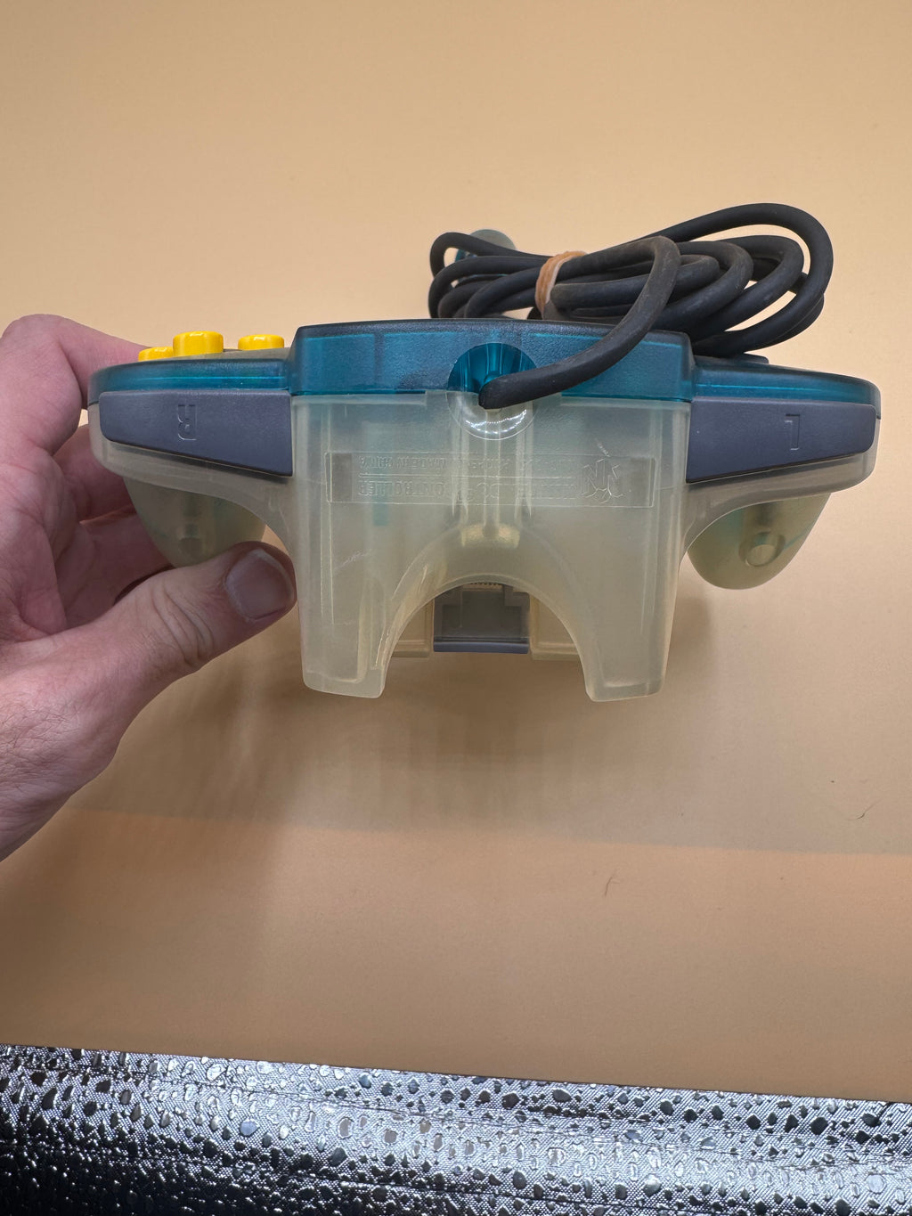 Clear Blue/White Nintendo 64 Controller (Japanese import)