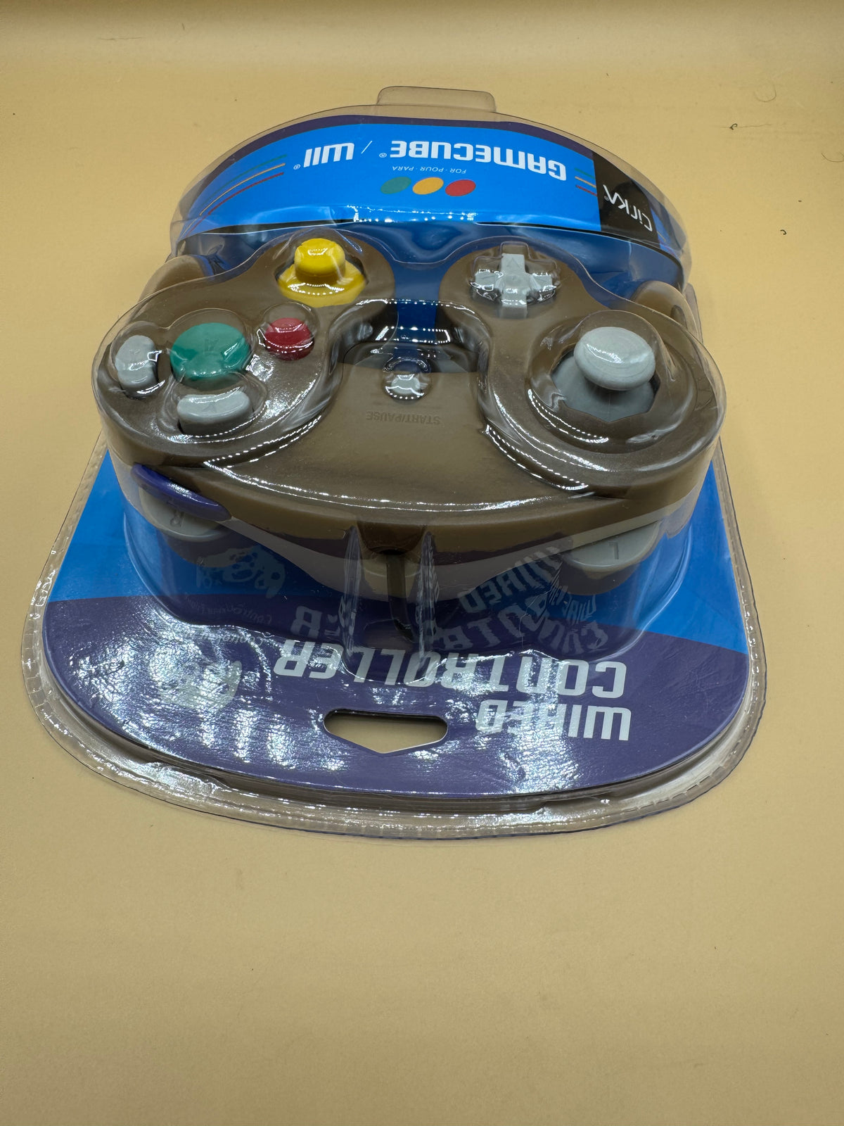 CirKa Wired “Hero Brown” Controller for Nintendo GameCube and Wii