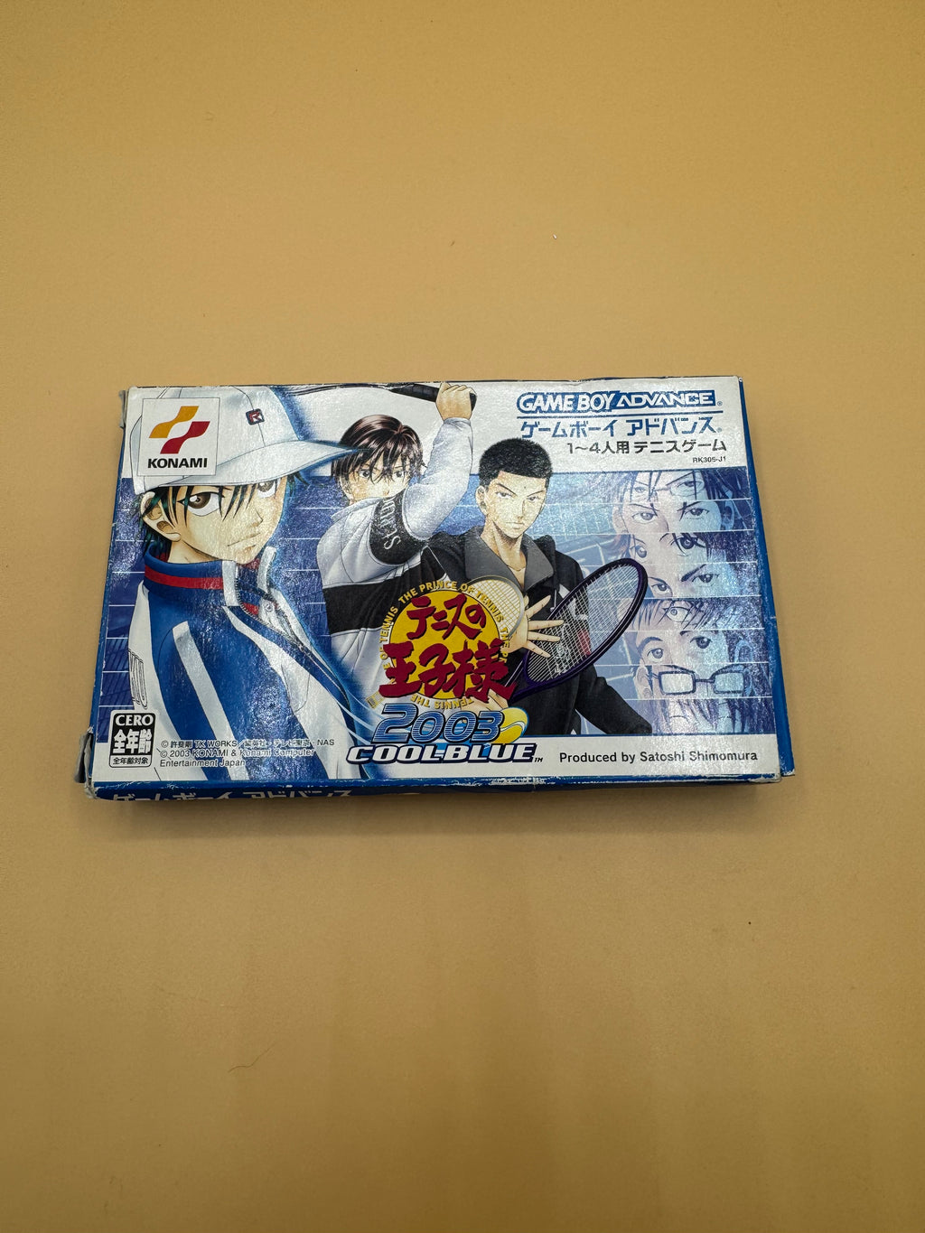 The Prince of Tennis 2003: Cool Blue GBA (Japanese import) CiB