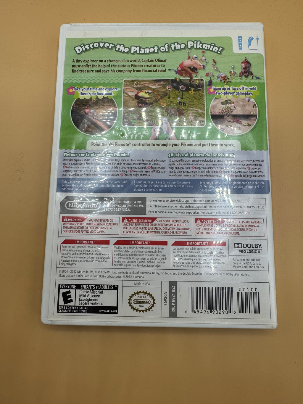 Pikmin 2 New Play Control (Wii, Nintendo Selects) CiB