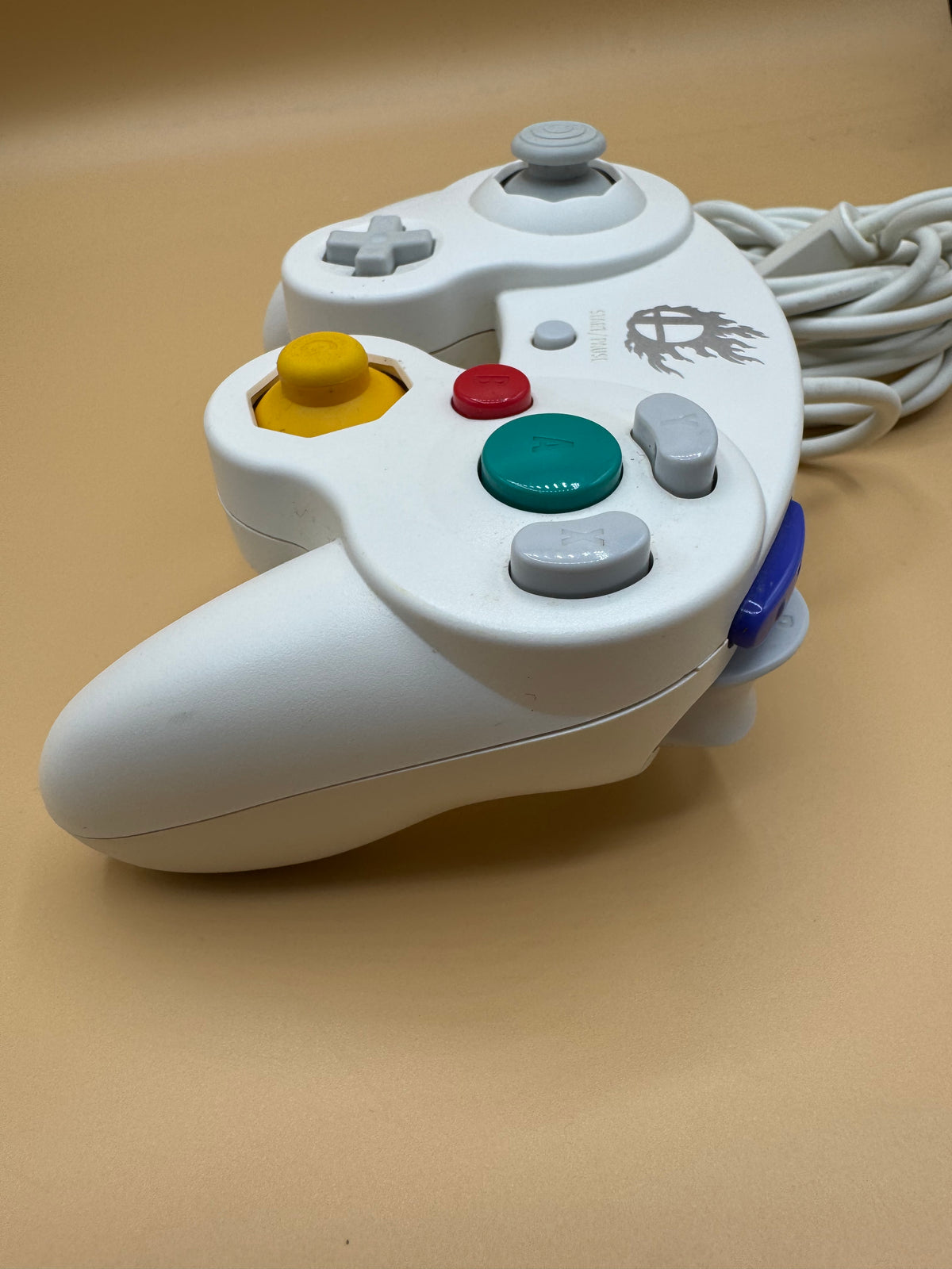 White Super Smash Bros. Edition Nintendo GameCube Controller