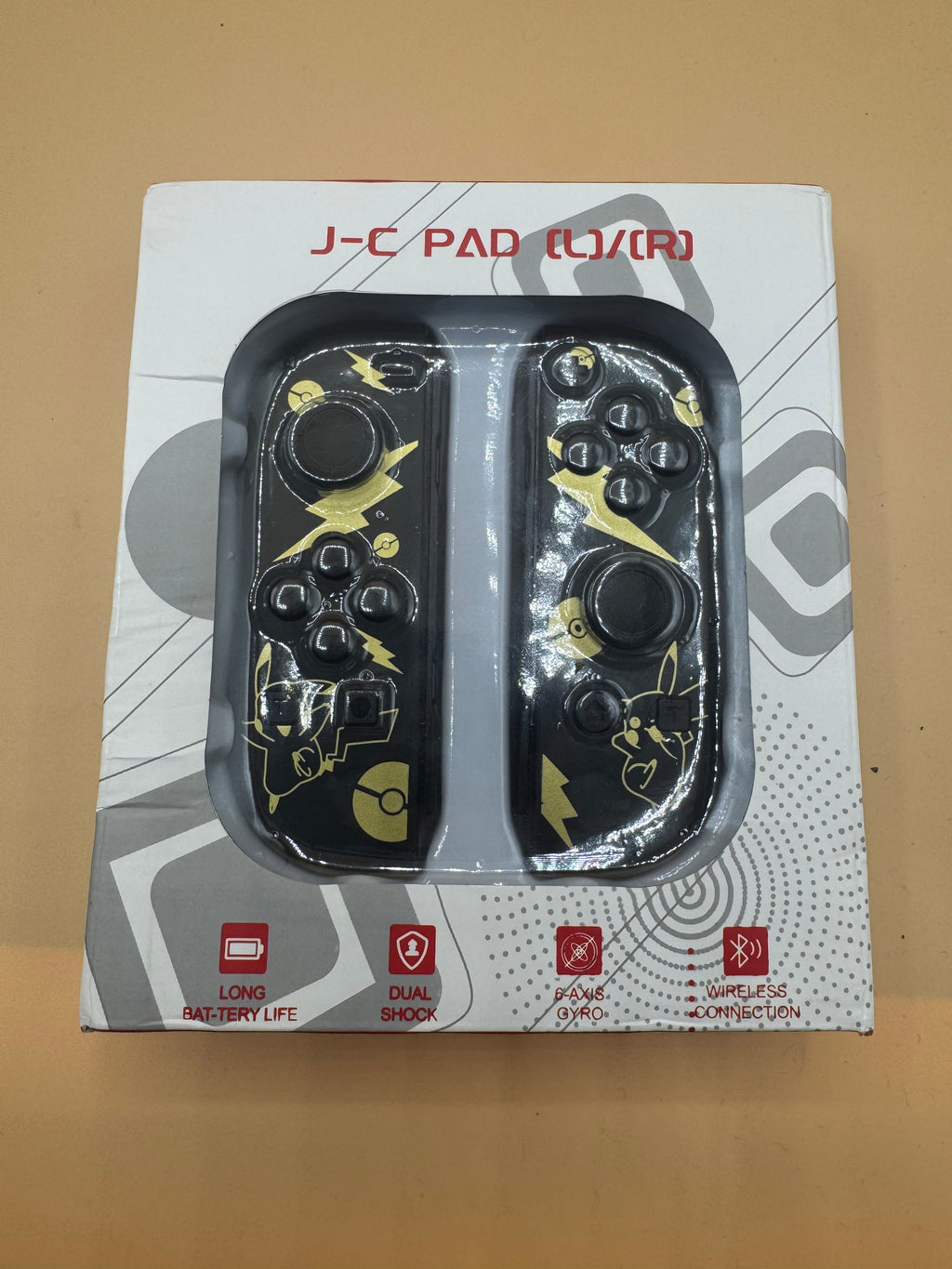 Pikachu Led Lights Joy-Cons for Nintendo switch