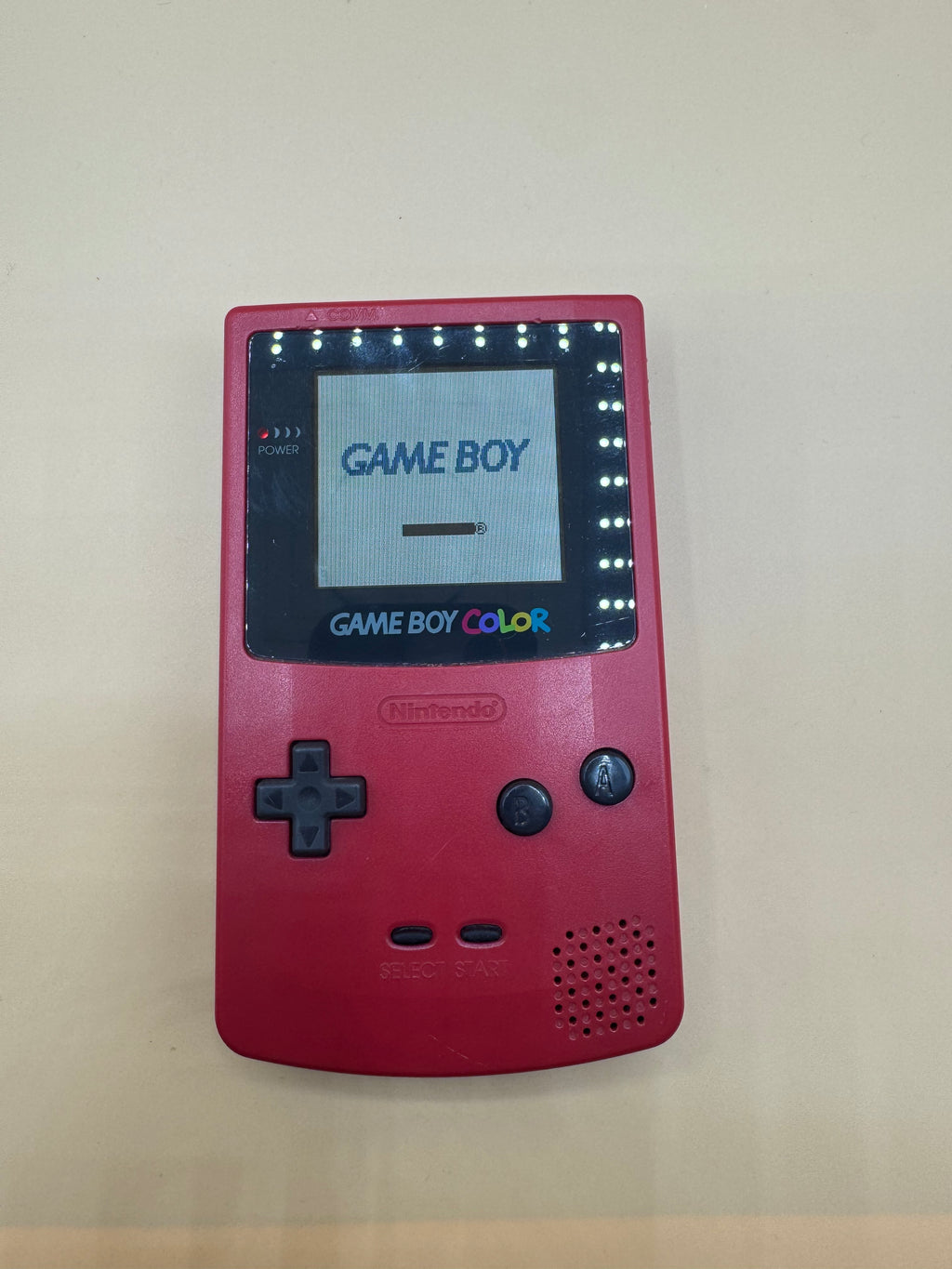 Berry Red Nintendo Gameboy Color