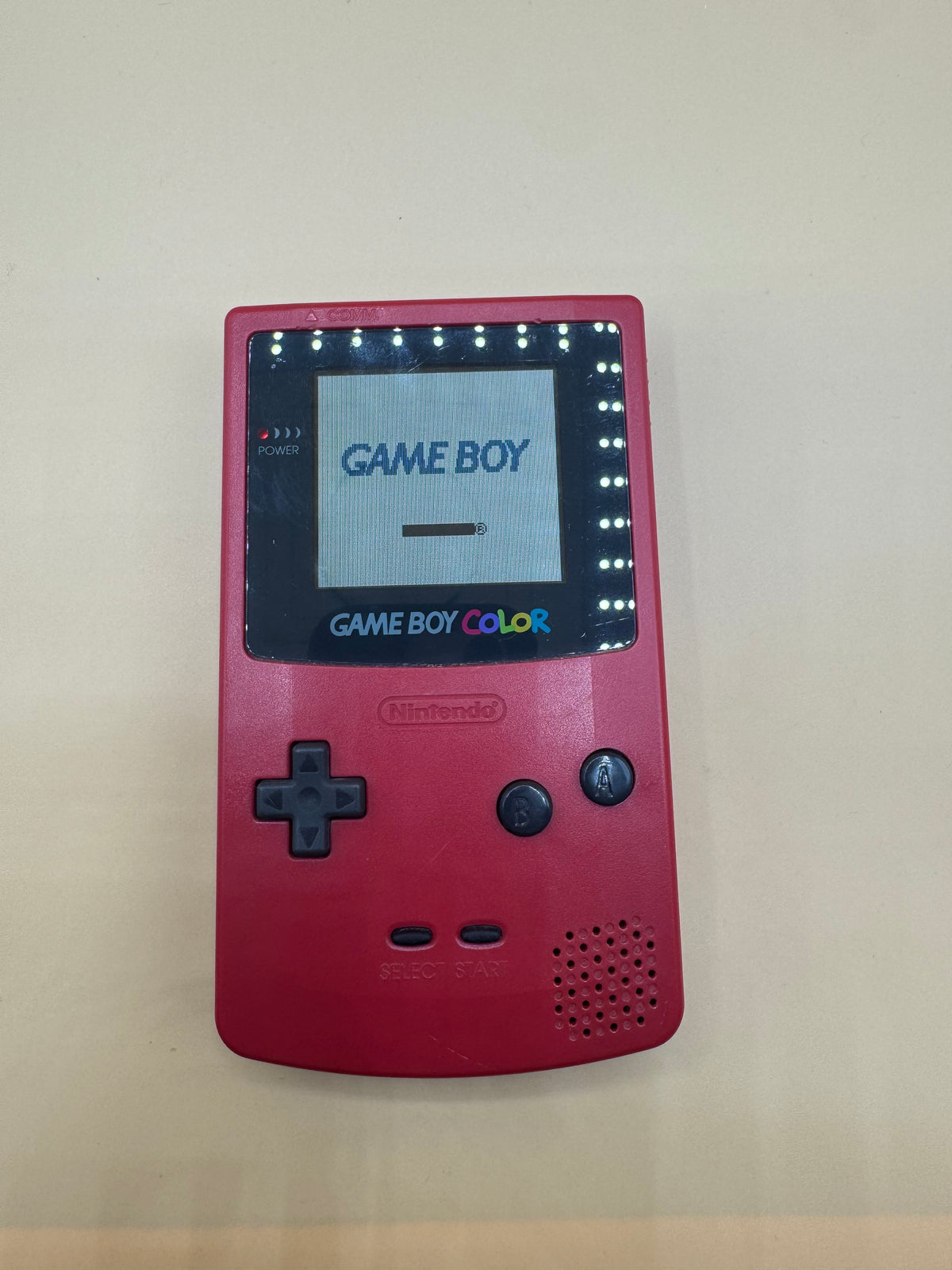 Berry Red Nintendo Gameboy Color