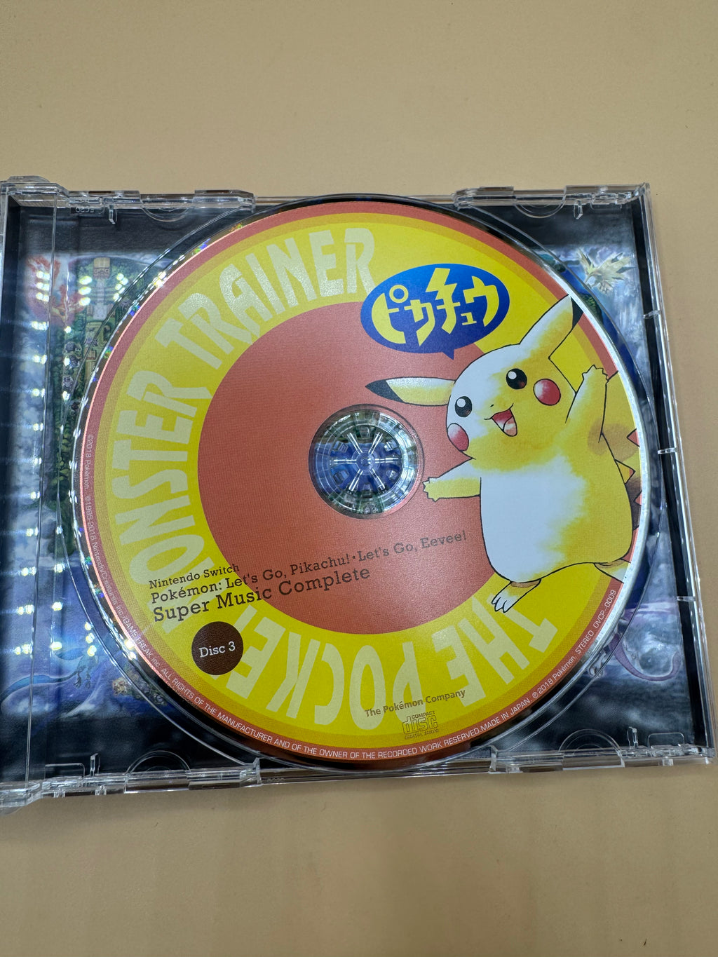 Pokémon: Let's Go, Pikachu! & Let's Go, Eevee! Super Music Complete 3-CD Box Set (Japanese import)