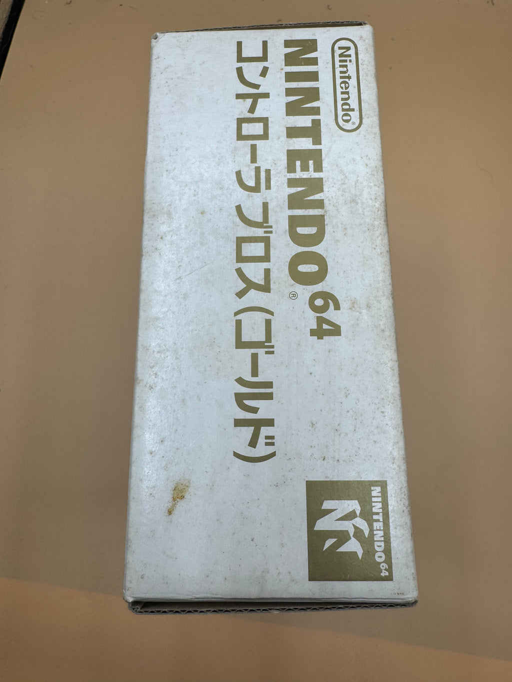 Gold Nintendo 64 Controller (Japanese import) CiB