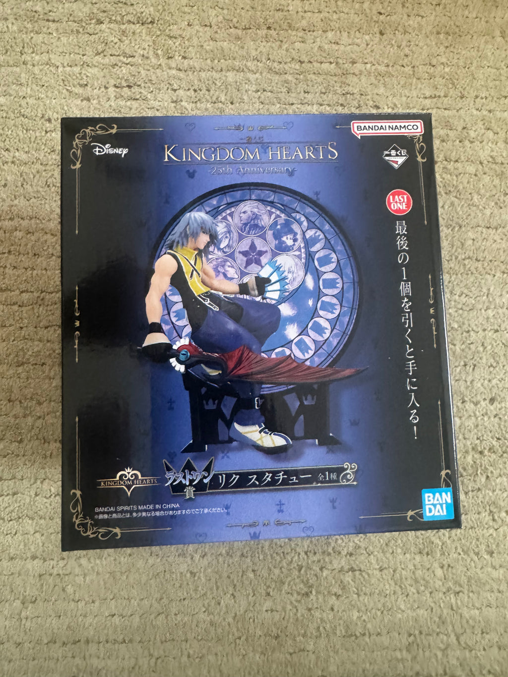 Bandai Spirits Ichiban Kuji Kingdom Hearts 25th Anniversary "Last One" Prize Riku Statue Figure
