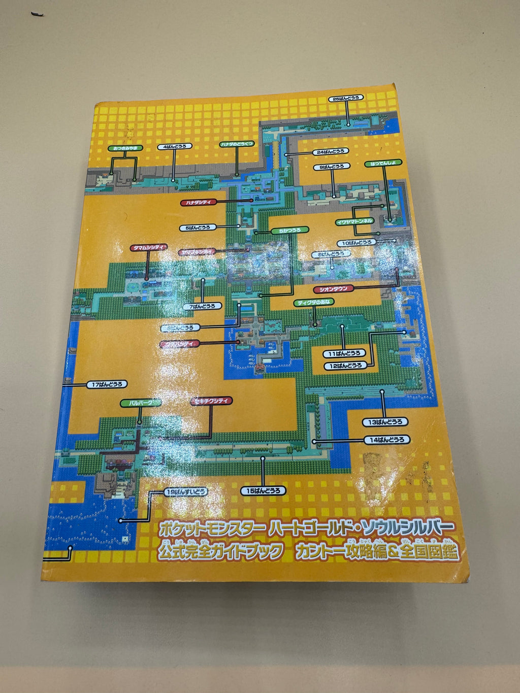 Japanese official complete strategy guide for Pokémon HeartGold and SoulSilver (Volume 2 Kanto Walkthrough & National Pokédex edition)