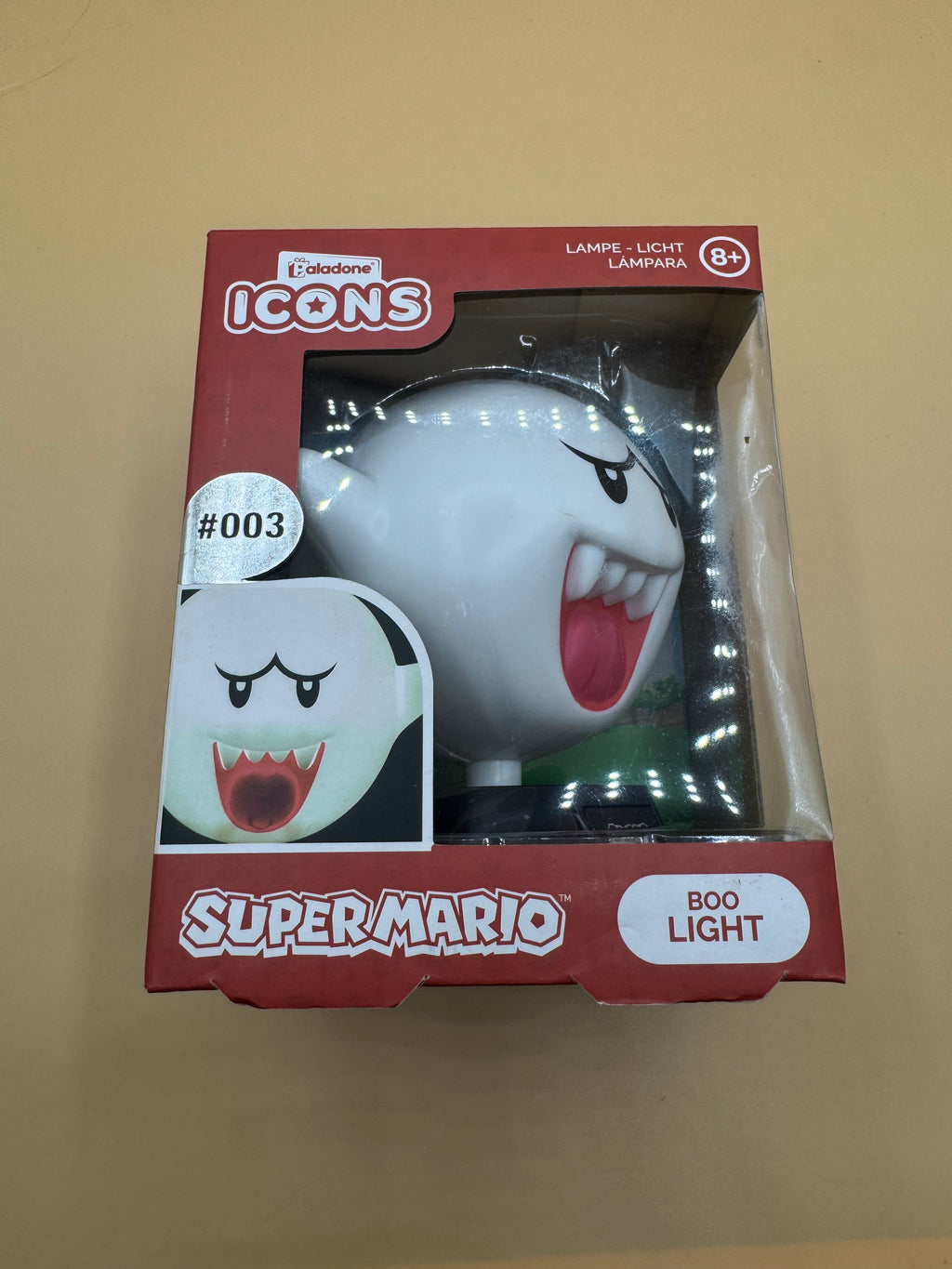 Paladone Super Mario Icons #003 Boo Light