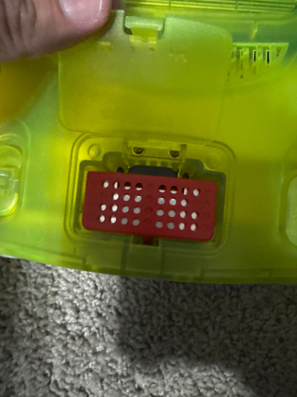 Customized Extreme Green Nintendo 64 Console + Controller + Expansion Pak