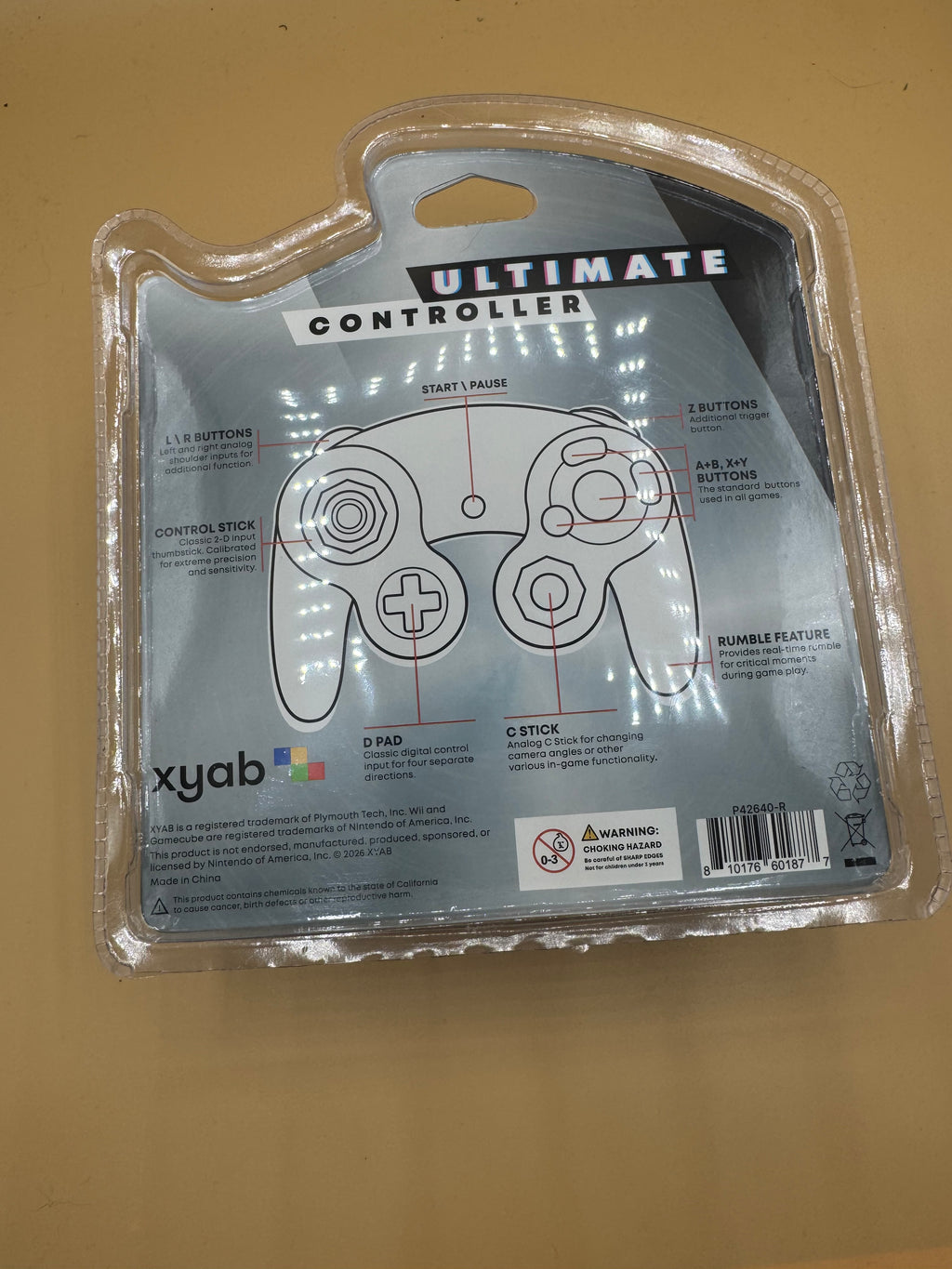 “Jungle Green” Controller for Nintendo GameCube