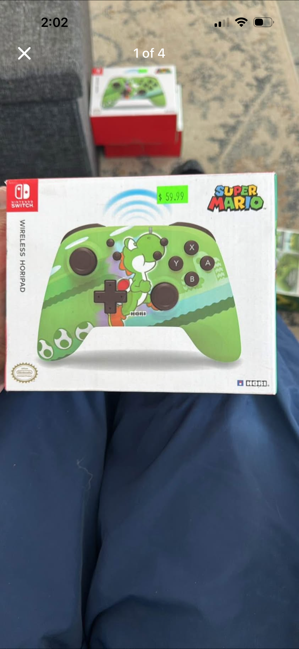 Super Mario “Yoshi” wireless Nintendo Switch controller (Brand new)