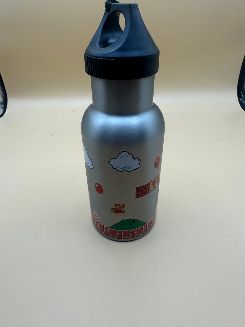 Nintendo Sales Super Mario Travel Stainless Steel Bottle (Ground Course, Model NSL-0094)