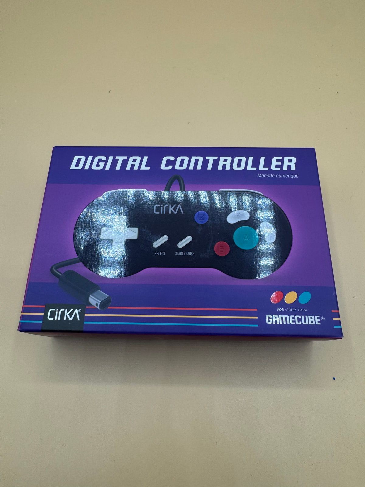 CirKA Digital Controller (Black) for Nintendo GameCube
