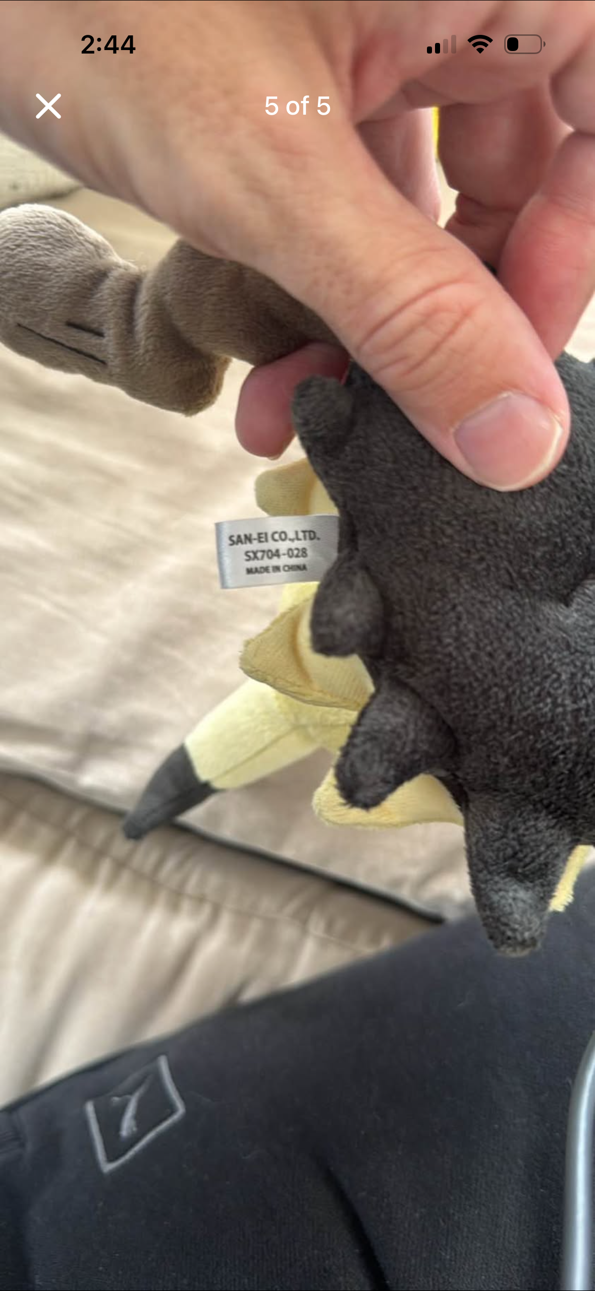 Pokémon “Mimikyu” San-Ei standing plushie (Japanese import)