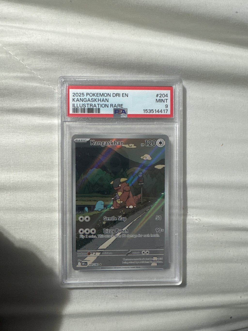 Pokémon TCG: Kagaskhan—destined rivals Illustration Rare PSA 9