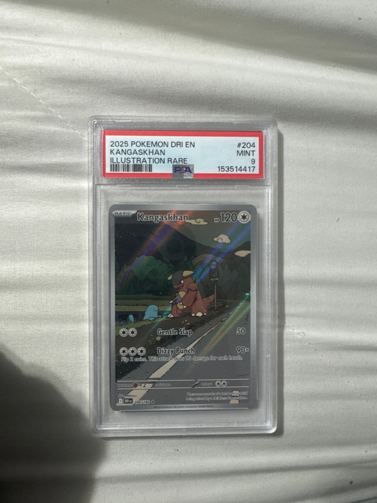 Pokémon TCG: Kagaskhan—destined rivals Illustration Rare PSA 9