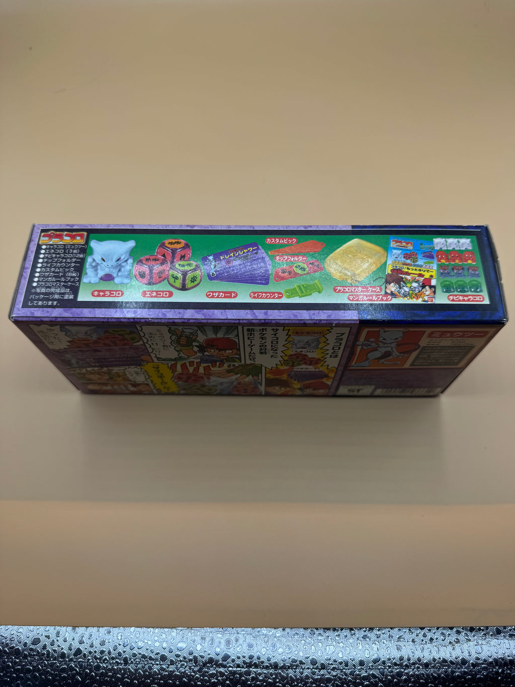 1997 Bandai Pokémon DX Mewtwo Puracolo (Placoro) Dice Battle Game (No. 08)