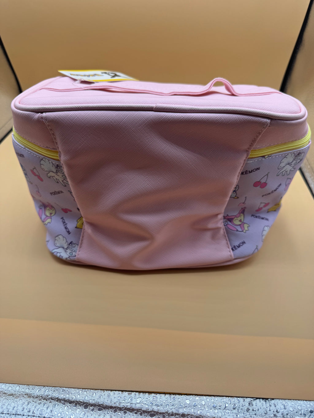 Pokémon Premium Printed Pattern Vanity Pouch (Pink Cherry Version)